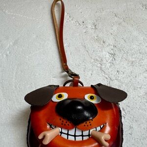Handmade Leather Dog Wristlet/Keychain